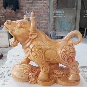 Trâu Phong Thủy Bằng Đá Tự Nhiên