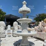 Đài Phun Nước Bằng Đá Trắng