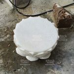 Đế Sen Bằng Đá Trắng Tự Nhiên