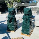 Tượng Kỳ Lân Đá Xanh Ấn Độ