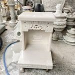 Bàn Thờ Ông Địa Đá Trắng Đẹp Tinh Tế