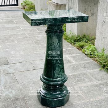 Đôn Đá Xanh Napoli Ấn Độ Trang Trí