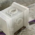 Đôn Đặt Tượng Chúa Bằng Đá Nguyên Khối