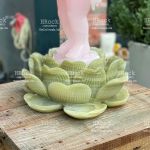 Đế Đá Hoa Sen Đặt Tượng Phật - Đế Sen Bằng Đá Nguyên Khối