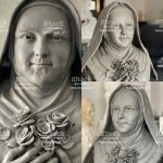 Tượng Thánh Nữ TERESA Bằng Đá (THERESE DE LISIEUX)