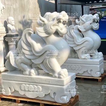 TƯỢNG TỲ HƯU MỘT SỪNG TRẤN CỔNG