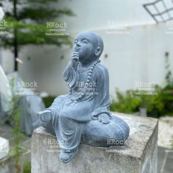 Tượng Chú Tiểu Bằng Đá Mẫu Đẹp
