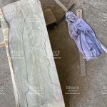 TƯỢNG ĐỨC MẸ BẰNG ĐÁ NGỌC ONYX XANH