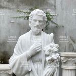 Tượng Thánh Giuse Thợ Bằng Đá