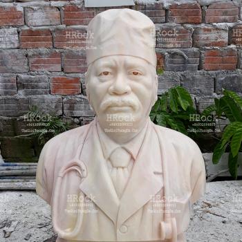 Tượng Chân Dung Bán Thân Bằng Đá